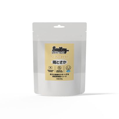 Smiley 犬用フリーズドライ鶏とさか 29g